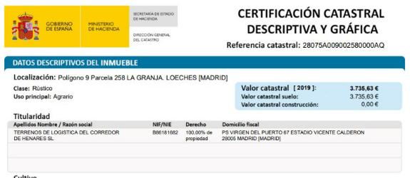 finca rústica en loeches