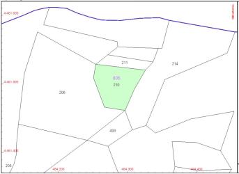 finca rústica en orusco