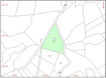 finca rústica en orusco