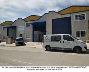 nave industrial en lorqui