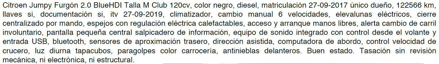 citroen jumpy talla m bluehdi en toledo