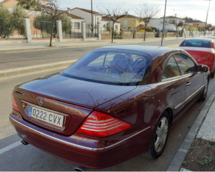 mercedes cl500 en valencia