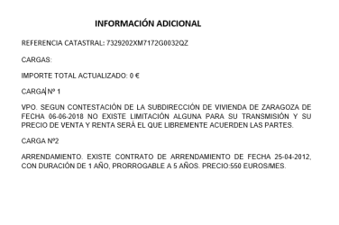 vivienda en zaragoza