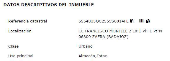 trastero en zafra