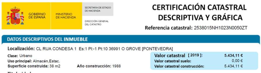 garaje en grove, o