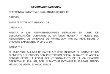 garaje en valladolid