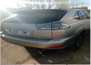 lexus rx400h en madrid