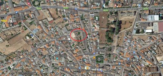 vivienda en calera y chozas