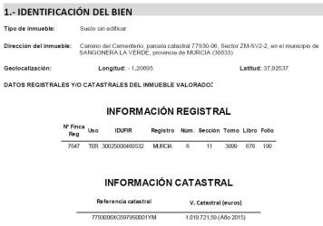 finca rústica en murcia